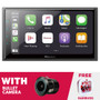 Pioneer DMH-W4660NEX 6.8" 2-DIN Digital Multimedia Receiver with Bullet Camera