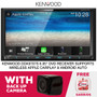 Kenwood DDX9707S 6.95" DVD Multimedia Apple CarPlay & Backup Camera