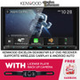 Kenwood eXcelon DDX9907XR 6.8" DVD Carplay & License Plate Cam