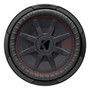 Kicker 48CWRT122 1000W Peak 12" Comp RT Dual 2 ohm Shallow Mount Subwoofer