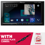 RFRB Pioneer AVH-2400NEX 7 Inch DVD Media With License Plate Camera