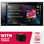 RFRB Pioneer AVH-291BT 6.2 Inch Multimedia DVD with BackUp Camera
