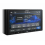 Alpine ILX-407 7 Inch 2 DIN Digital Media With License Plate Camera