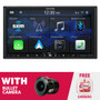 Alpine ILX-407 7 Inch 2 DIN Digital Media With Backup Bullet Camera