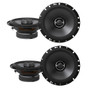 Alpine 2 Pack S-S65 S Series 6.5 Inch Coaxial 2 Way 240 Watts Car Speakers