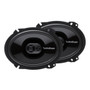 Rockford Fosgate P1683 Punch 6"x8" 65W RMS 3-Way Full Range Coaxial Speakers