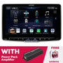 Alpine ILX-F509 9" Digital Multimedia with Alpine KTP-445A Amplifier
