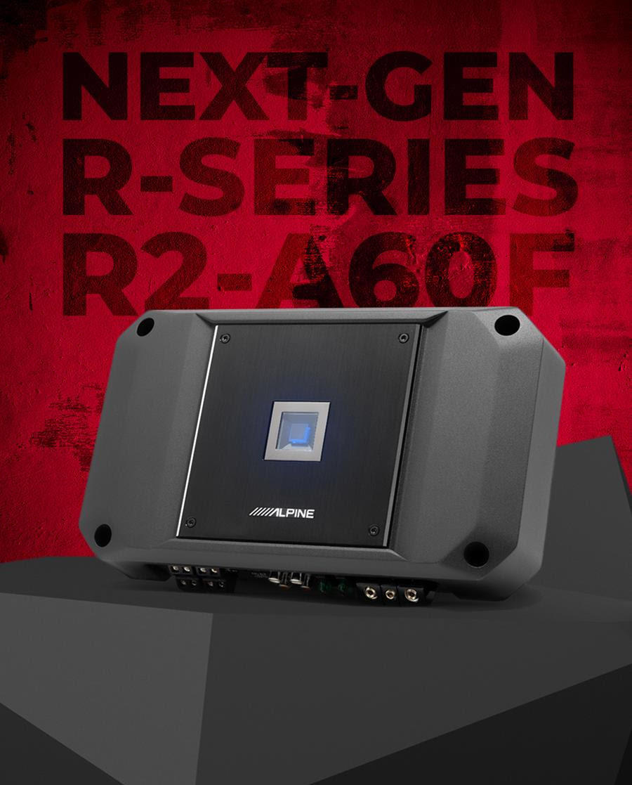 Alpine R-series R2-A60F Amplifier at Drive-In Autosound