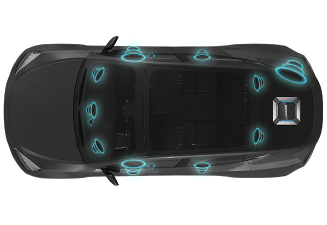 Drive-In Autosound Alpine Tesla PSS-TSLA-22Y