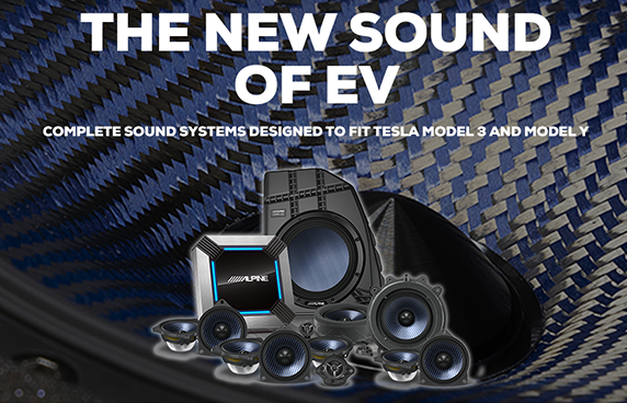 All New Alpine Tesla Sound System Packages
