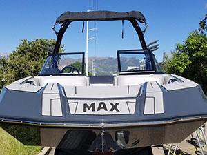 Moomba boat with window tint Colorado Springs