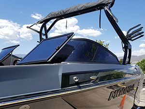 Moomba boat with window tint Colorado Springs