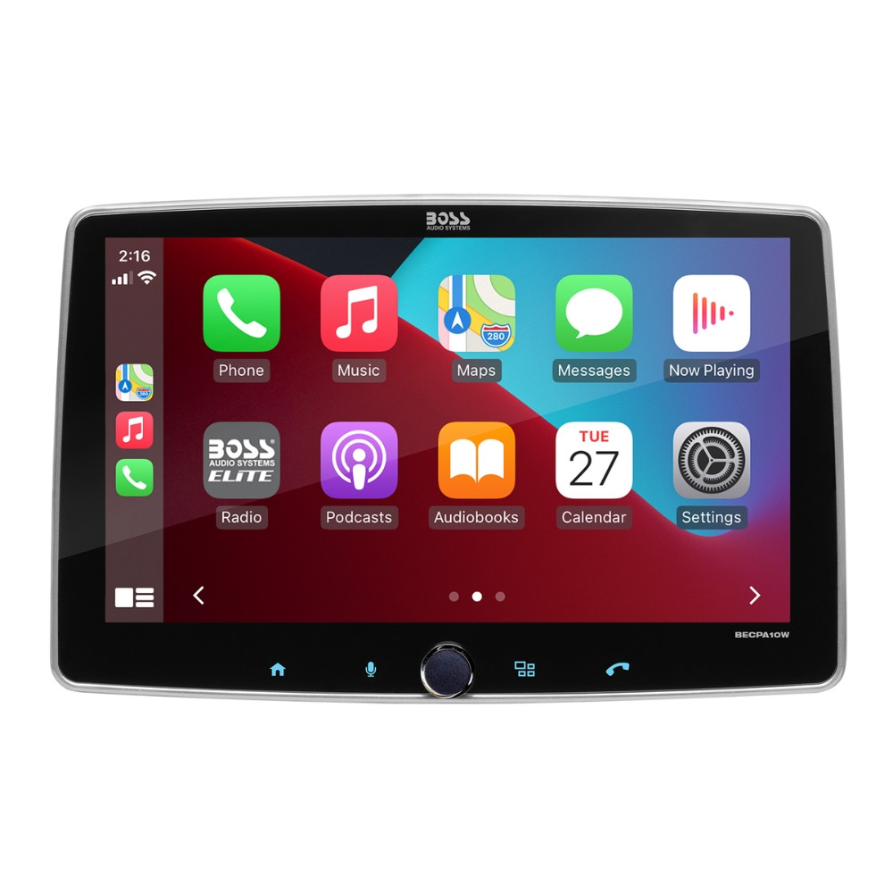 Image of Boss BECPA10W 10.1" Digital Multimedia Player w/ Apple CarPlay & Android Auto