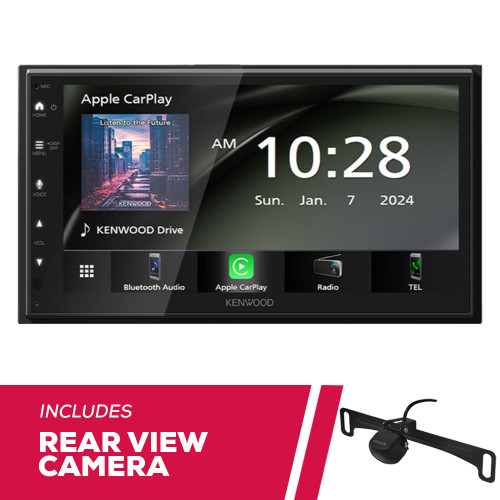 KENWOOD 最上級　MDV-737DT フルセグTV  新品バックカメラ付き KENWOOD ケンウッド MDV-737DT フルセグTV DVD Bluetooth USB ビーコン