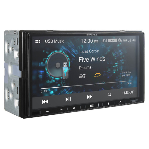 Alpine Power Pack includes ILXW650 multimedia receiver, KTA450 amplifier