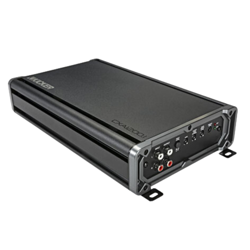 Image of Kicker CXA1200.1 - 1200W Mono Class D Subwoofer Amp - 46CXA12001T