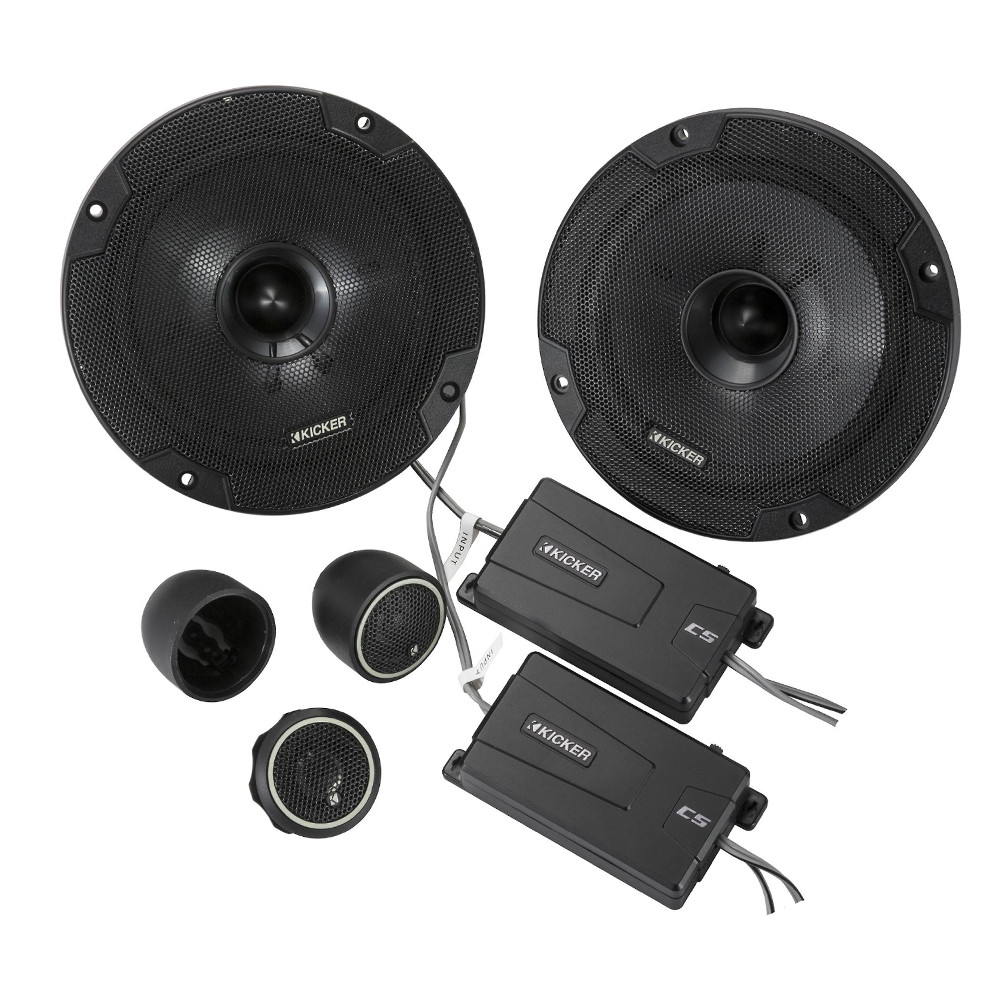 Image of Kicker 46CSS654 CS Series 6.5 Inch Component 300 Watts Car Speakers System