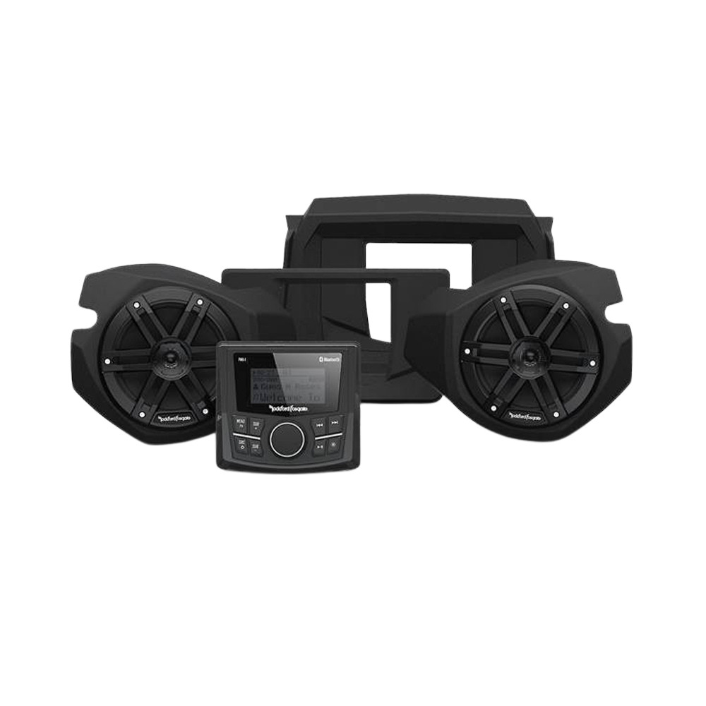 Image of Rockford Fosgate RZR14-STG1 PMX-1, Front Speakers Kit for Select RZR Models