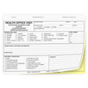 Health Office Visit - 2 part carbonless form with optional Imprint (134)