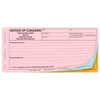 Notice of Concern (335) 3 part carbonless form with optional imprint