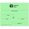 Library Pass Pad (051)