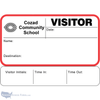 Visitor Pass Registry Book - Customized 755 792