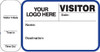 242J (763) Visitor Label Pass Book Customized