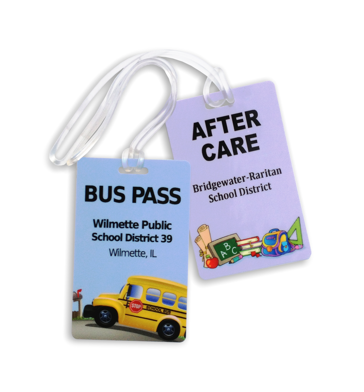 Student Bus ID Routing Tags | Bus Tag, Kindergarten Tags, Bus Routing ...