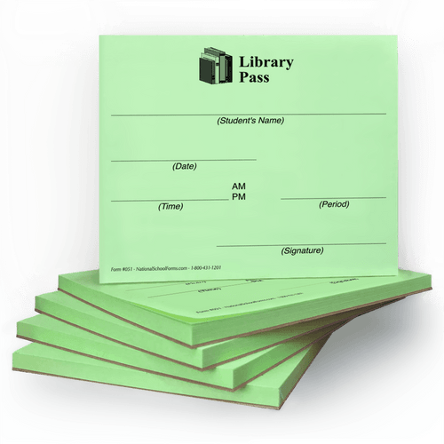 Library Pass Pad (051)