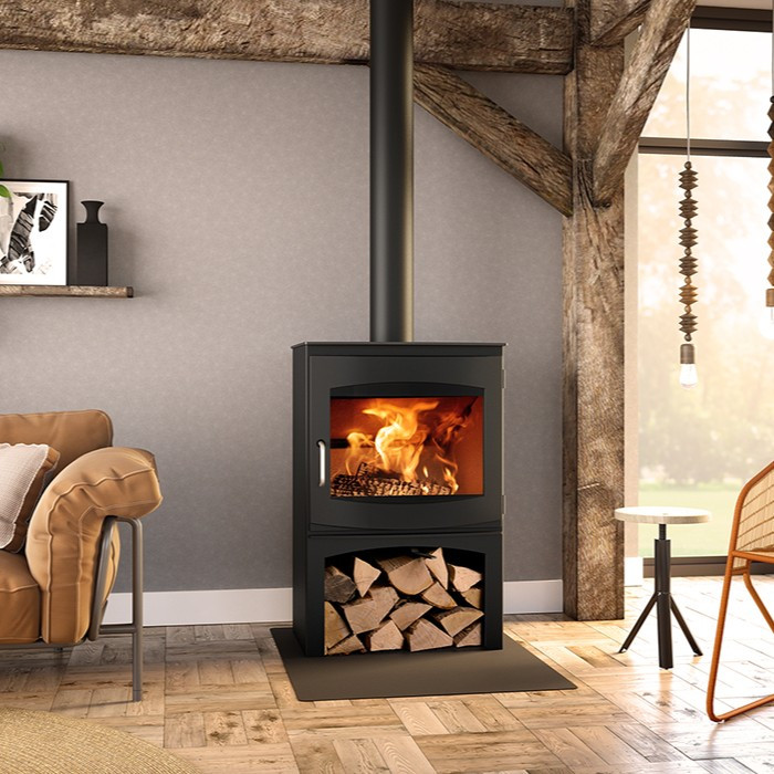 Dik Geurts Ivar 10 H20 Store Central Heating Wood Burning
