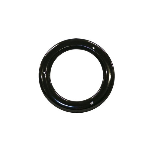 Gloss Black Vitreous Enamel 125mm Diameter Ceiling Trim Ring