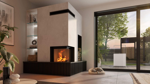 Premium V-2R-55h 5.5-10.3 kW wood-burning stove