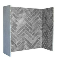 Capital Grey Herringbone Stove Chamber