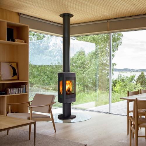 Jotul F373 Advance on pedestal 6kW Wood Burning Stove