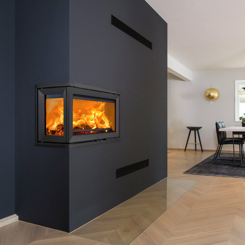 Jotul i620 Panoramic front and left glass  9kW Wood Burning Inset Stove