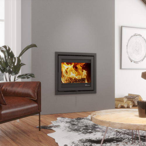 Dik Geurts Instyle 700V Next Inset Wood Burning Stove with Ventilation Fan