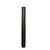 Matt Black Vitreous Enamel 125mm Diameter Adjustable Pipe 900-1450mm With Door
