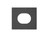 C&J Insta-Pro Twin Wall 5" 0-15° Trim Plate 2 Pieces (Square)