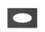 C&J Insta-Pro Twin Wall 5" 45-60° Trim Plate 2 Pieces  (Square)