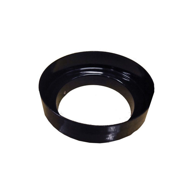 150mm-175mm Gloss Black Vitreous Enamel Spun Adaptor