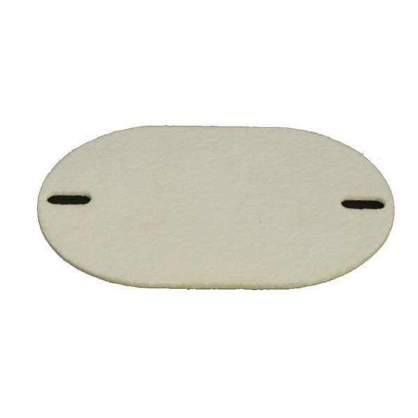 Vitreous Enamel Matt Black MK1 Gasket Swept 150mm