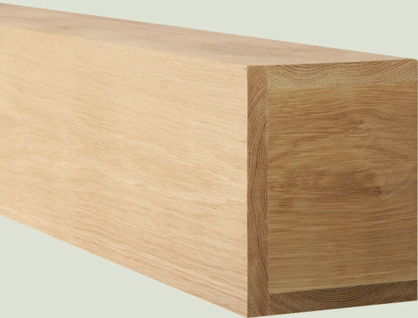 Solid Oak Large Hollow Beam