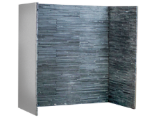 Capital Charcoal Grey Waterfall Stove Chamber