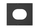 C&J Insta-Pro Twin Wall 5"15-30° Trim Plate 2 Pieces (Square)