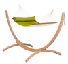 CLASSIC WOOD HAMMOCK SET - LIME (out of stock)