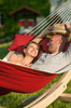 CLASSIC WOOD HAMMOCK SET - RED (out of stock)