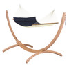 CLASSIC WOOD HAMMOCK SET - NAVY (out of stock)