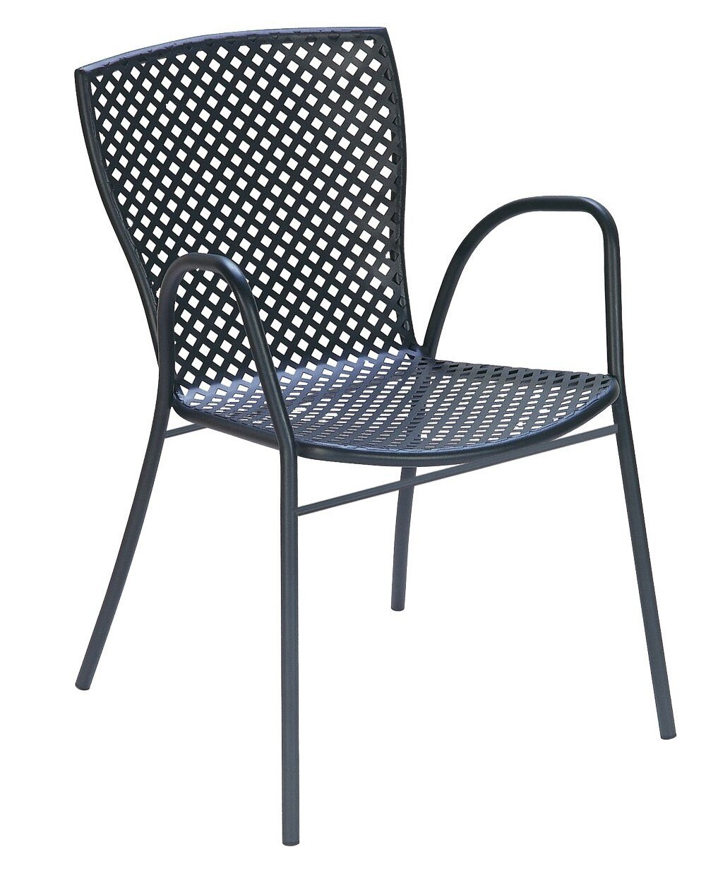 Steel Patio Set Made In Italy Seven Piece