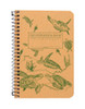 Sea Turtles Decomposition Spiral Notebook - Pocket Sized