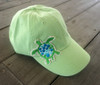 Hat with Sea Turtle Applique 
